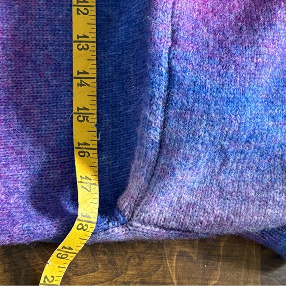 Cato Women's multi colored Purple and Pink Open Front Cardigan long soft NWOT - Picture 8 of 10